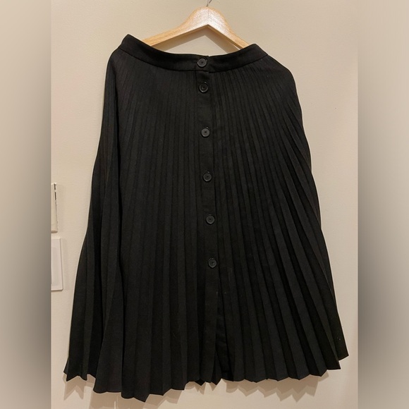 Zara Dresses & Skirts - Zara Elegant Black Pleated Skirt
